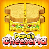 Papa's Cheeseria - Chơi game quản lý quán bánh kẹp phô mai Papa