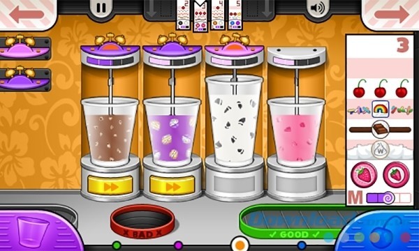 Papa's Freezeria To Go! giới thiệu quy trình chế biến món kem mứt