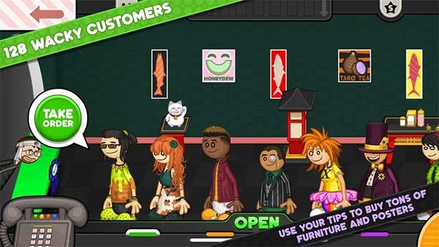 Phục vụ 128 thực khách với các đơn hàng độc đáo