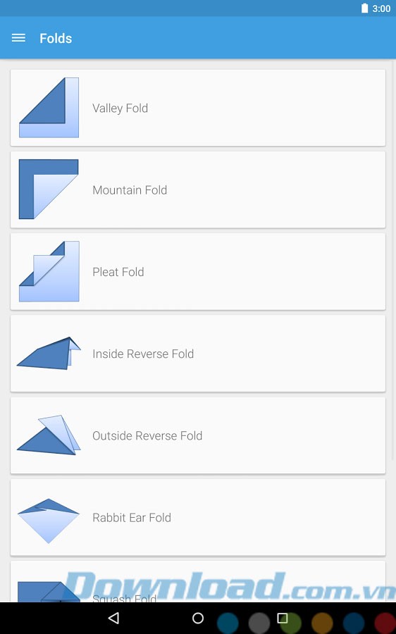 Các hướng dẫn đường gấp