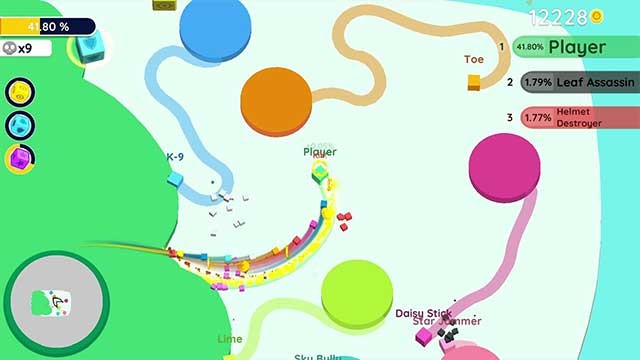 Paper io 2 là game cuộc chiến tranh giành lãnh thổ vui nhộn và gây nghiện