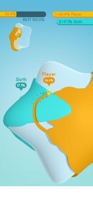 Tiếp tục cuộc chiến tranh giành lãnh thổ trong game Paper.io 3D