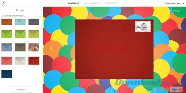 Tùy biến vỏ phong bì