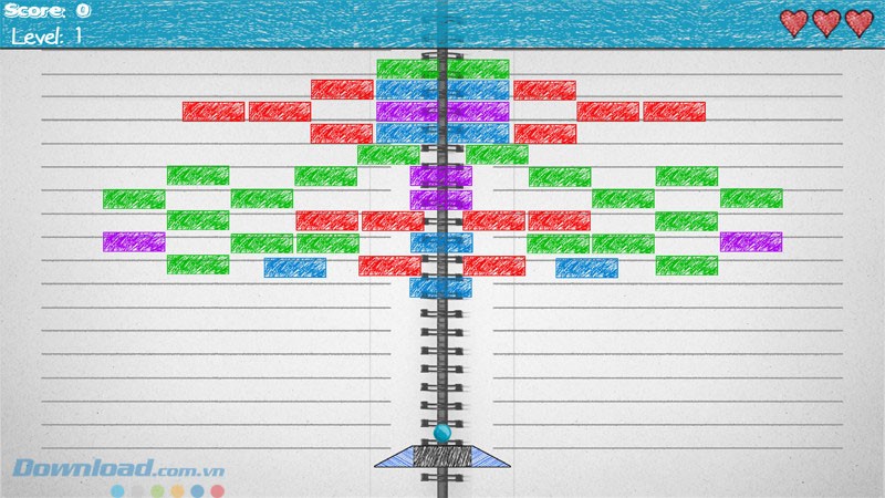 Game phá gạch PaperNoide