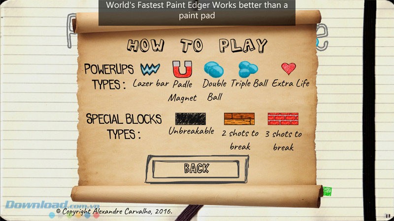 Hướng dẫn công cụ chơi PaperNoide