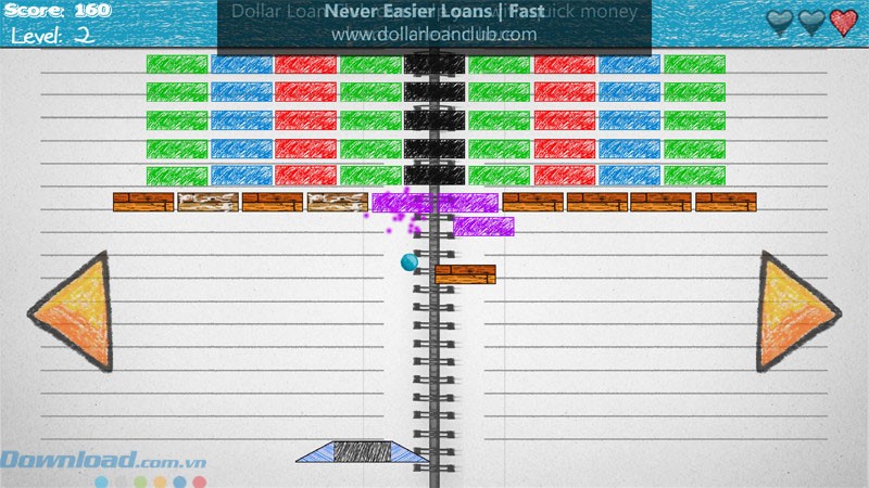 Game phá gạch đơn giản với đồ họa đẹp