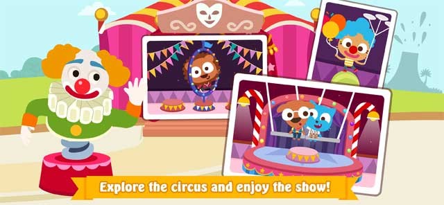 Khám phá rạp xiếc và thưởng thức chương trình biểu diễn