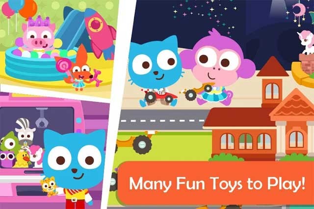 Rất nhiều món đồ chơi thú vị đang chờ bến đến khám phá trong cửa hàng đồ chơi