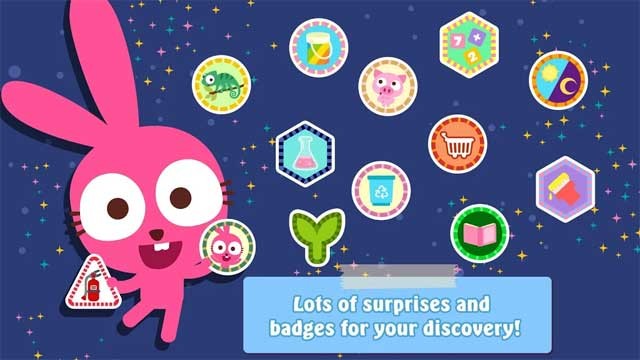 Rất nhiều điều bất ngờ và phần thưởng thú vị đang chờ các bạn nhỏ khám phá