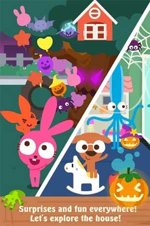 Khám phá ngôi nhà của thỏ hồng