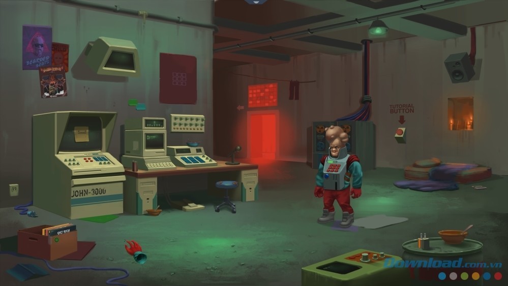 Điều khiển nhân vật chính trong game phiêu lưu mới Paradigm cho Mac và máy tính