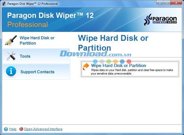 Paragon Disk Wiper Professional