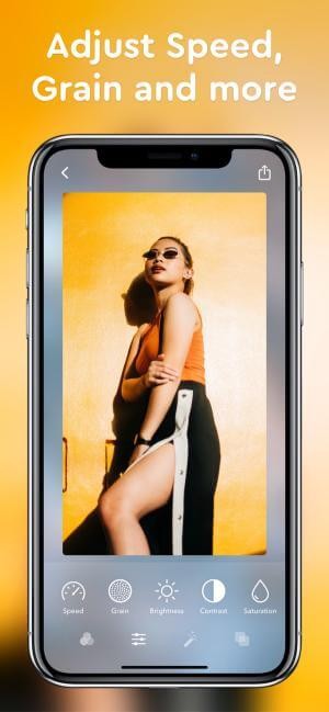 Chỉnh speed, grain và nhiều hơn nữa