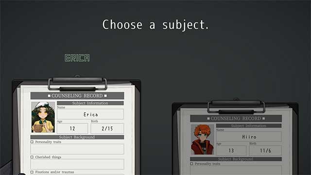 Kiểm tra những đứa trẻ có siêu năng lực và điền vào hồ sơ