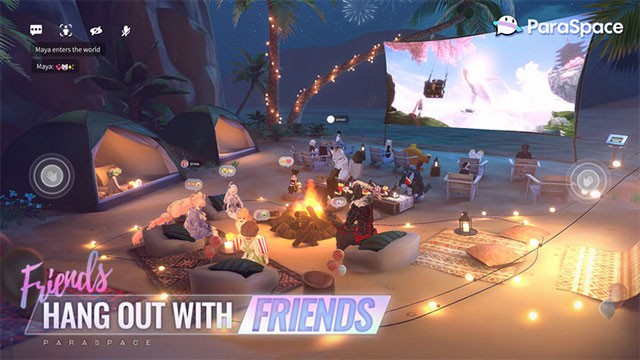 Vui chơi cùng với bạn bè khắp thế giới