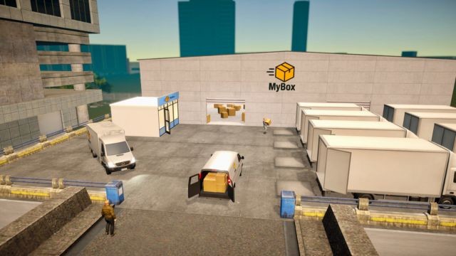 Phát triển đế chế giao hàng nhanh trong Parcel Delivery Simulator game