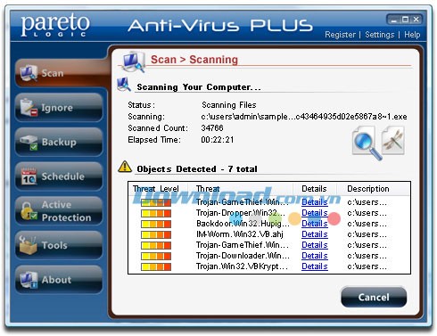 ParetoLogic Anti-Virus PLUS