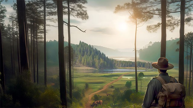 Park Ranger Simulator là game mô phỏng nghề kiểm lâm trong thế giới mở rộng lớn, đa dạng