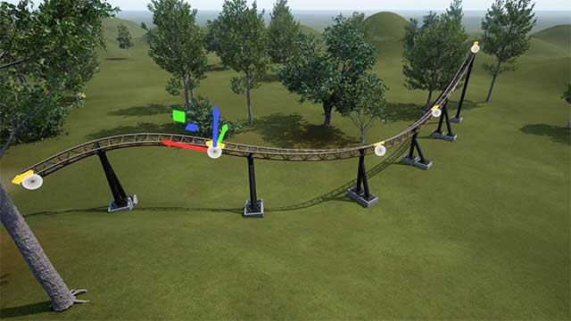 Xây dựng các công trình như tàu lượn siêu tốc, vòng quay khổng lồ,...