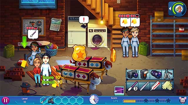 Game Parker and Lane: Twisted Minds cung cấp cho bạn nhiều dụng cụ pháp y để hỗ trợ phá án