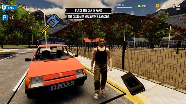 Parking Garage Simulator là game mô phỏng kinh doanh bãi đậu xe từ A-Z