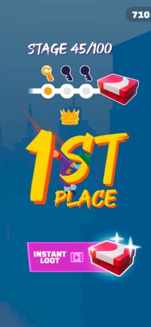 Trở thành người về đích đầu tiên