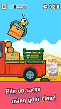 Gắp hàng hóa với mỏ gắp