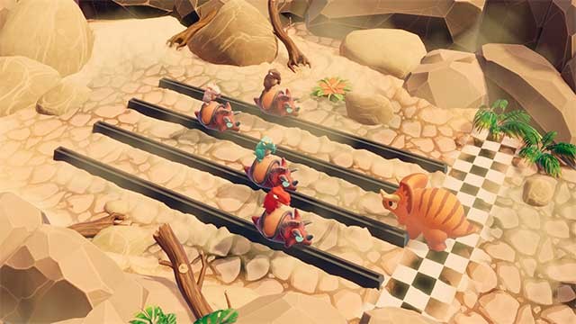 Niềm vui sẽ không bao giờ dừng lại trong PartySaur game