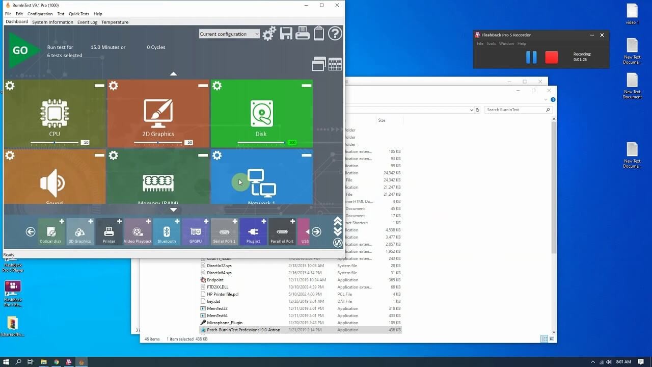 PassMark BurnInTest 9.1