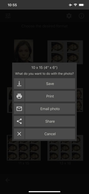 Lưu, in hoặc gửi email ảnh