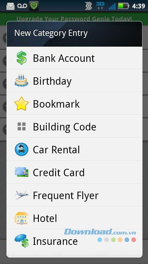 Password Genie for Android