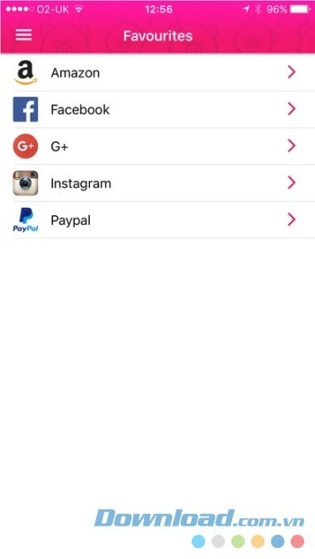 Ứng dụng quản lý mật khẩu Password Pig