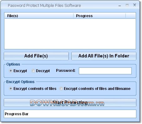Password Protect Multiple Files Software