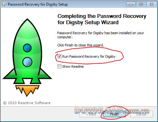 Password Recovery for Digsby