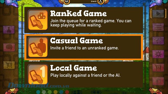 Các chế độ chơi trong game