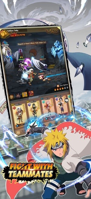 Chiến đấu với các thành viên tổ đội