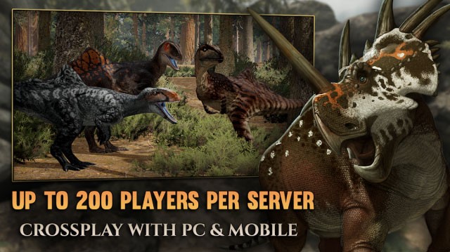 Path of Titans cho phép 200 cùng chơi trên server