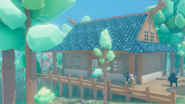 Pathless Wood đưa bạn vào trải nghiệm sinh tồn kết hợp phiêu lưu, nông trại và xây dựng