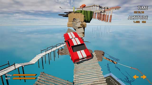 PathUp! là game phiêu lưu chinh phục bầu trời giống Only Up!