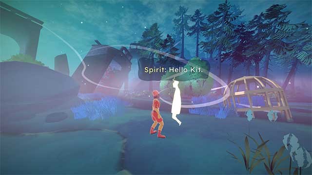 Tương tác với những bóng ma lập dị kể câu chuyện về quá khứ của Kit