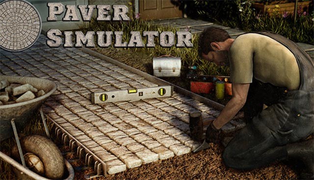 Paver Simulator là game mô phỏng lát đá vỉa hè, lát sân đầy tính nghệ thuật và sáng tạo