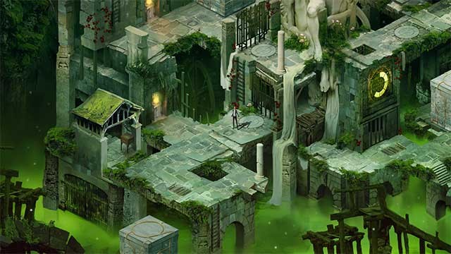 Vượt qua 28 màn chơi giải đố trong một môi trường siêu thực