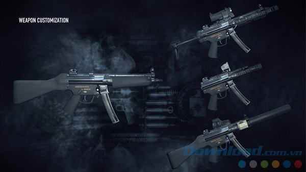 Chọn và tùy chỉnh vũ khí