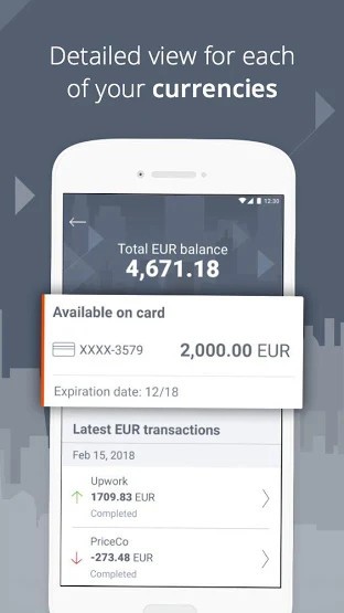 Xem chi tiết mỗi loại tiền tệ