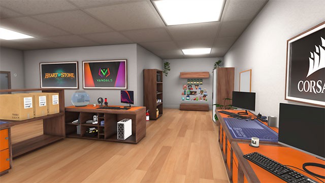 Khám phá văn phòng làm việc hoàn toàn mới dành cho người dùng sở hữu Esports Expansion DLC