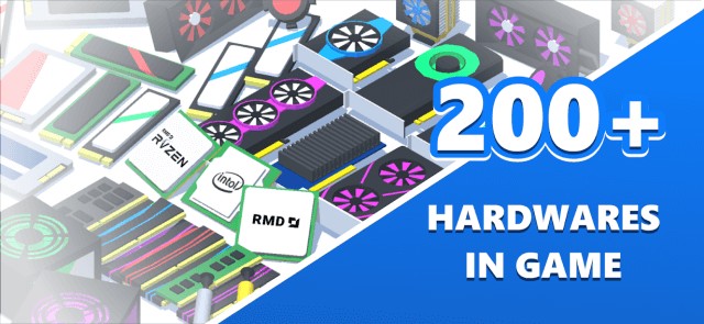 Hơn 200 phần cứng trong game để bạn lắp ráp