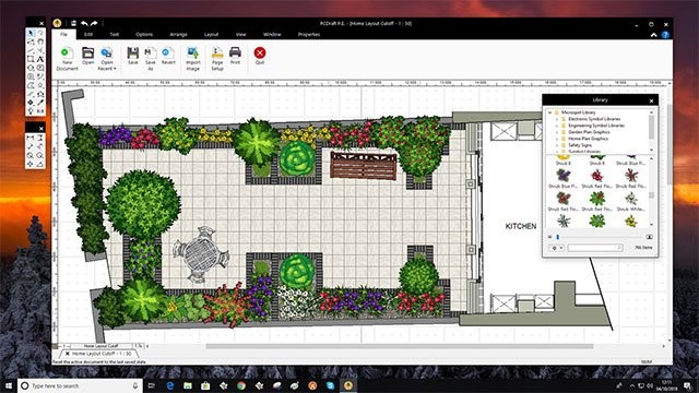 PC Draft cung cấp bộ công cụ thiết kế hoàn chỉnh