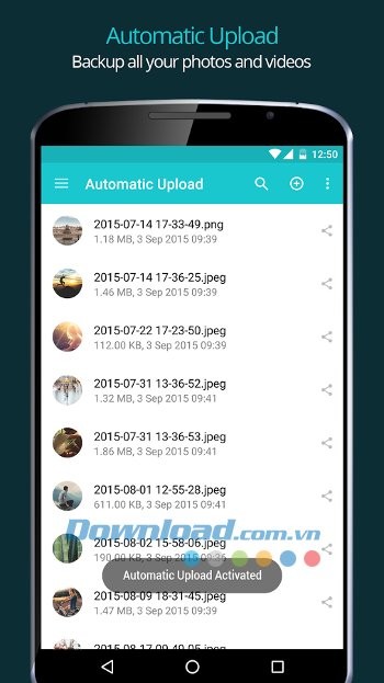 Tải file tự động