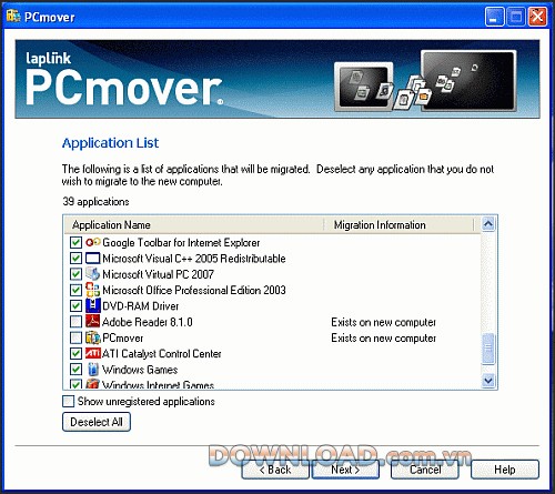 PCmover