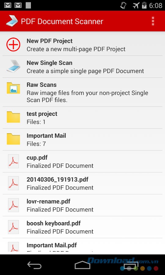 PDF Document Scanner for Android